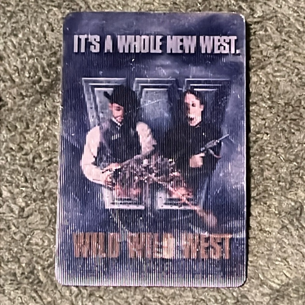 Wild Wild West (1999) promotional Lenticular 3-D Button - Used
